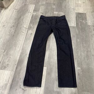 7 For All Mankind Men's Dark Blue Straight Jeans Waist 31